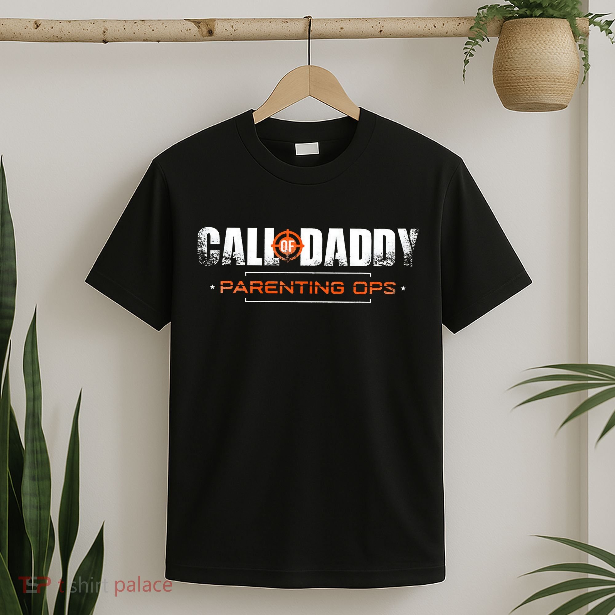 Gamer Dad Call of Daddy Parenting Ops Funny Father's Day T-Shirt