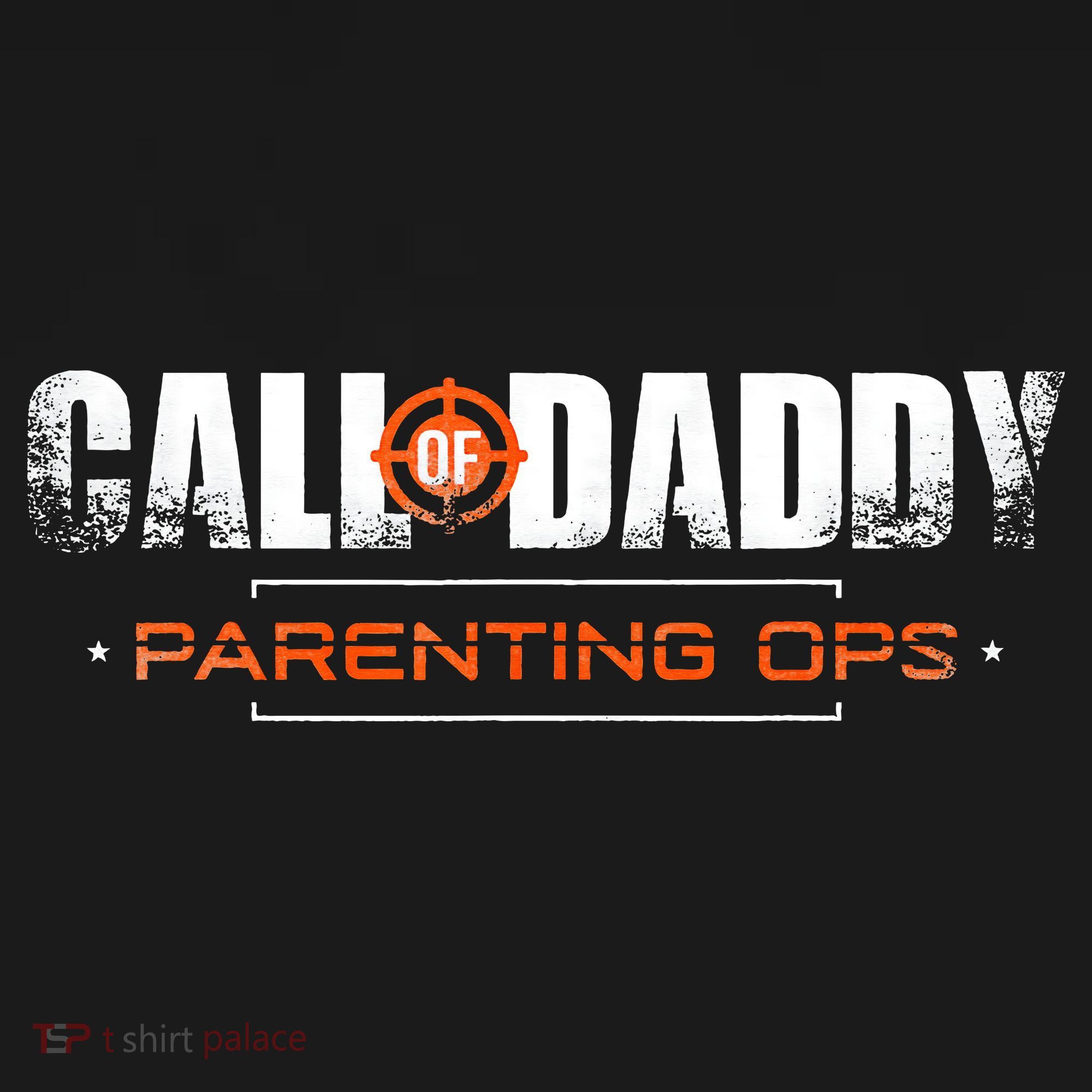 Gamer Dad Call of Daddy Parenting Ops Funny Father's Day T-Shirt