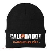 Gamer Dad Call of Daddy Parenting Ops Funny Father's Day Beanie thumb 0