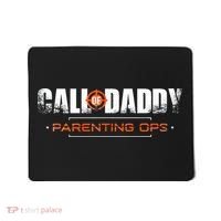 Gamer Dad Call of Daddy Parenting Ops Funny Father's Day Mousepad thumb 0