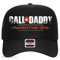 Gamer Dad Call of Daddy Parenting Ops Funny Father's Day Hat thumb 0