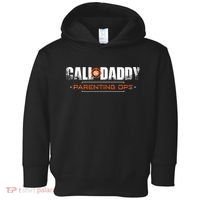 Gamer Dad Call of Daddy Parenting Ops Funny Father's Day Toddler Hoodie thumb 0
