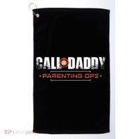 Gamer Dad Call of Daddy Parenting Ops Funny Father's Day Golf Towel thumb 0