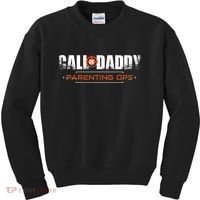 Gamer Dad Call of Daddy Parenting Ops Funny Father's Day Kids Sweatshirt thumb 0