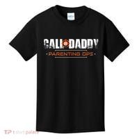 Gamer Dad Call of Daddy Parenting Ops Funny Father's Day Kids T-Shirt thumb 0