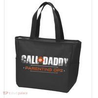 Gamer Dad Call of Daddy Parenting Ops Funny Father's Day Tote Bag thumb 3