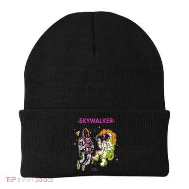 Greatest Dad Cannabis Strain Skywalker Og Weed Design Beanie
