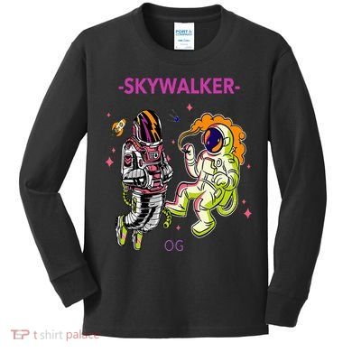 Greatest Dad Cannabis Strain Skywalker Og Weed Design Kids Long Sleeve Shirt
