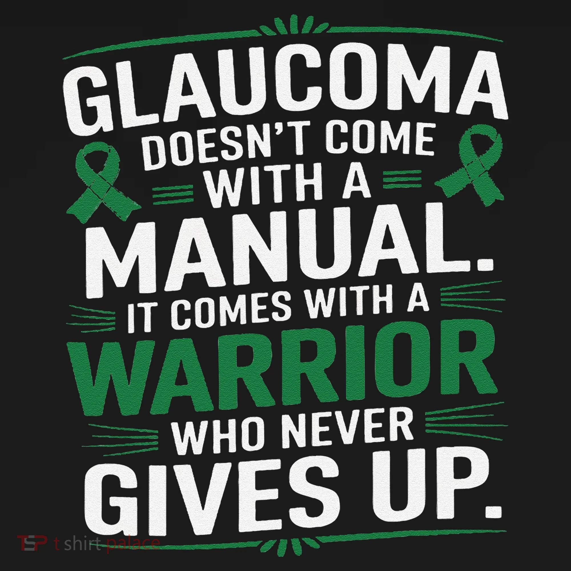 Glaucoma DoesnT Come With A Manual It Comes With A Warrior Doggie Tank