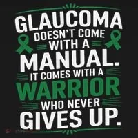 Glaucoma DoesnT Come With A Manual It Comes With A Warrior Bucket Hat thumb 4
