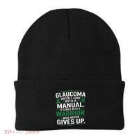 Glaucoma DoesnT Come With A Manual It Comes With A Warrior Beanie thumb 0