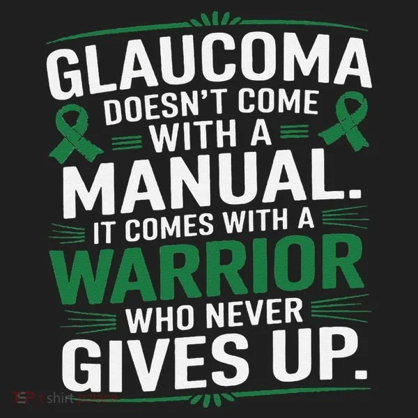 Glaucoma DoesnT Come With A Manual It Comes With A Warrior Beanie