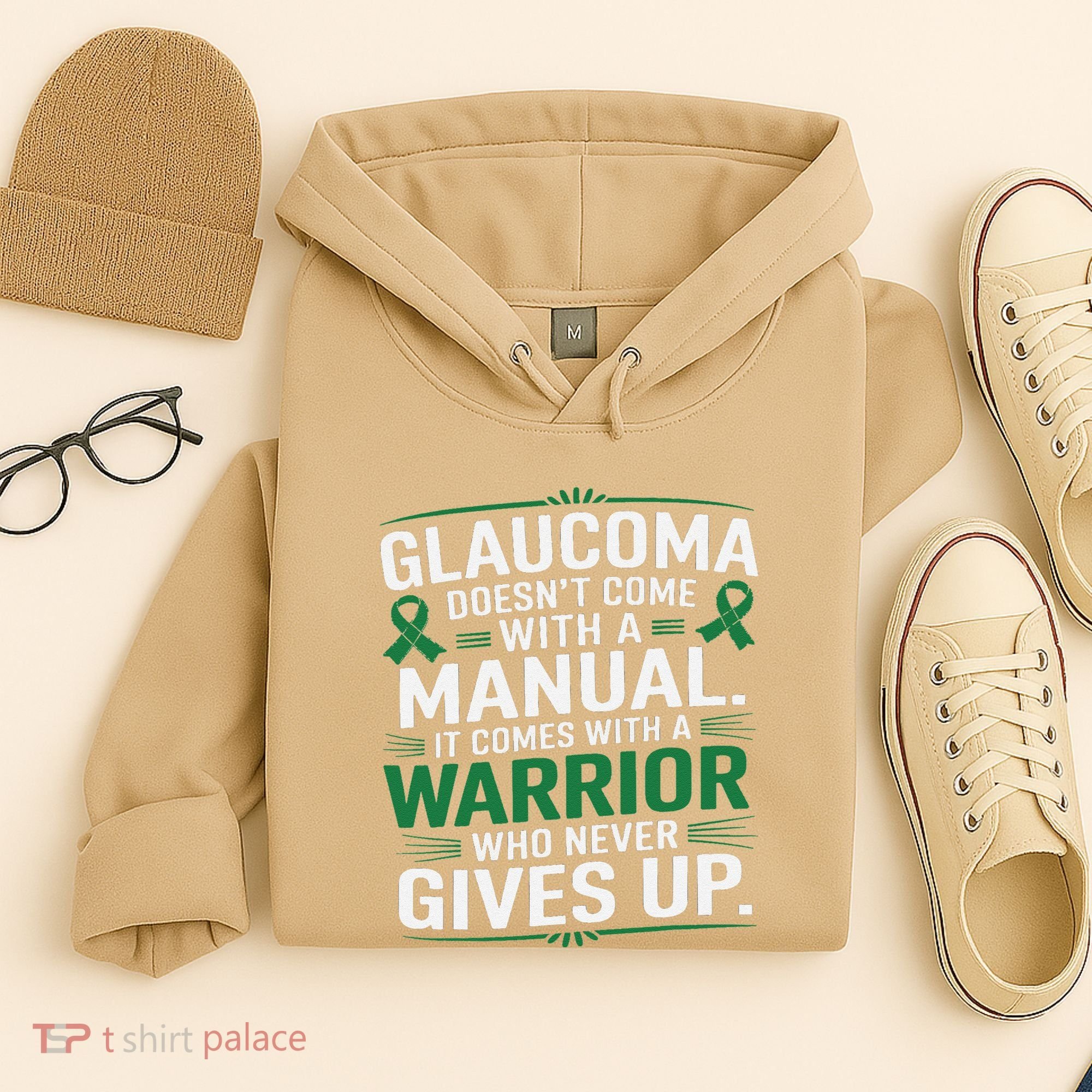 Glaucoma DoesnT Come With A Manual It Comes With A Warrior Hoodie