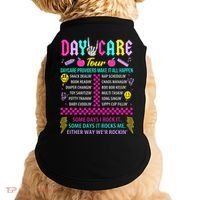 Groovy Day Care Some Days I Rock It Day Care Teacher Life Doggie Tank thumb 0
