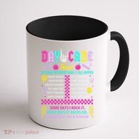 Groovy Day Care Some Days I Rock It Day Care Teacher Life Coffee Mug thumb 1