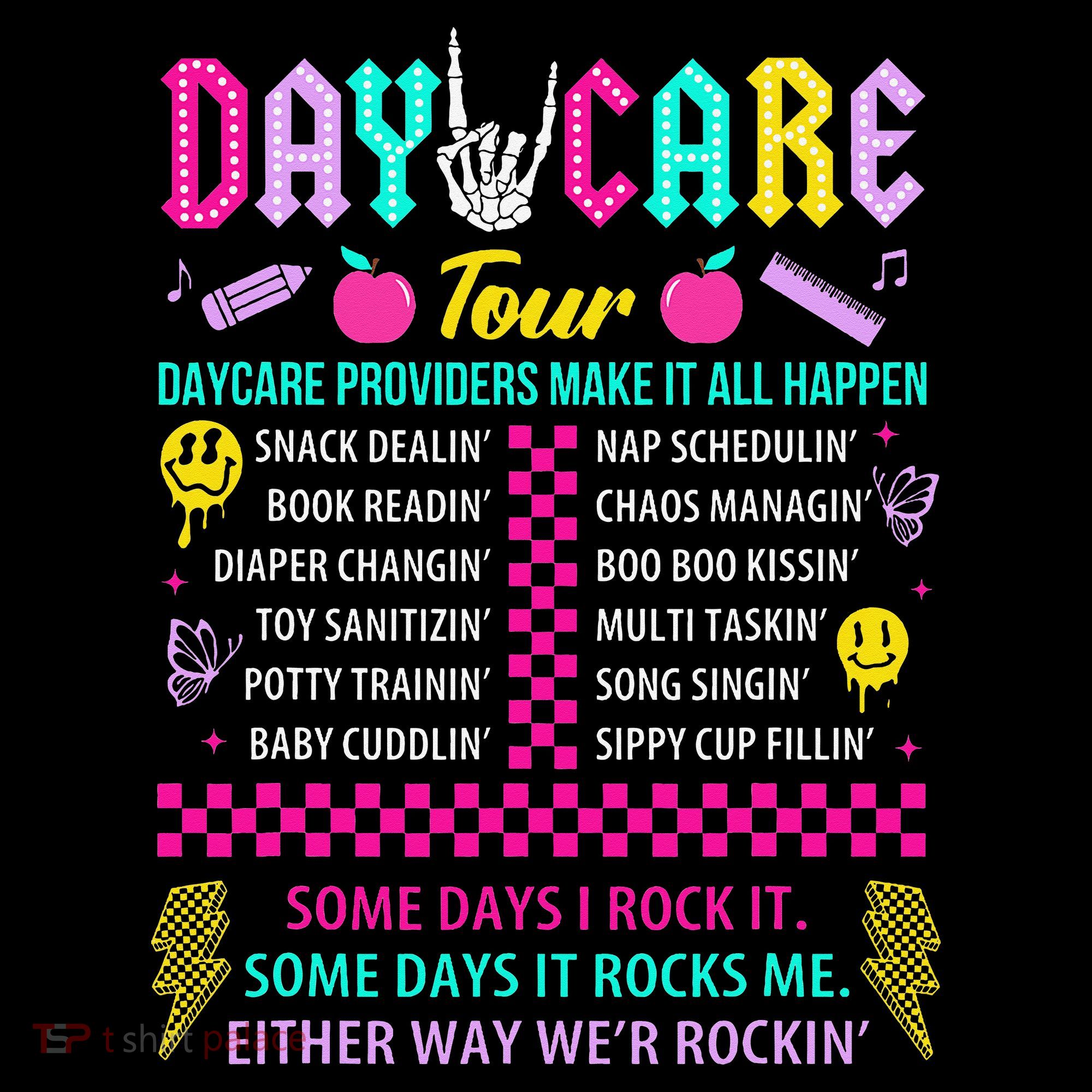 Groovy Day Care Some Days I Rock It Day Care Teacher Life Coffee Mug
