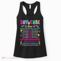 Groovy Day Care Some Days I Rock It Day Care Teacher Life Women's Tank Top thumb 0