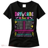Groovy Day Care Some Days I Rock It Day Care Teacher Life Women's T-Shirt thumb 0
