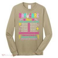 Groovy Day Care Some Days I Rock It Day Care Teacher Life Long Sleeve Shirt thumb 0