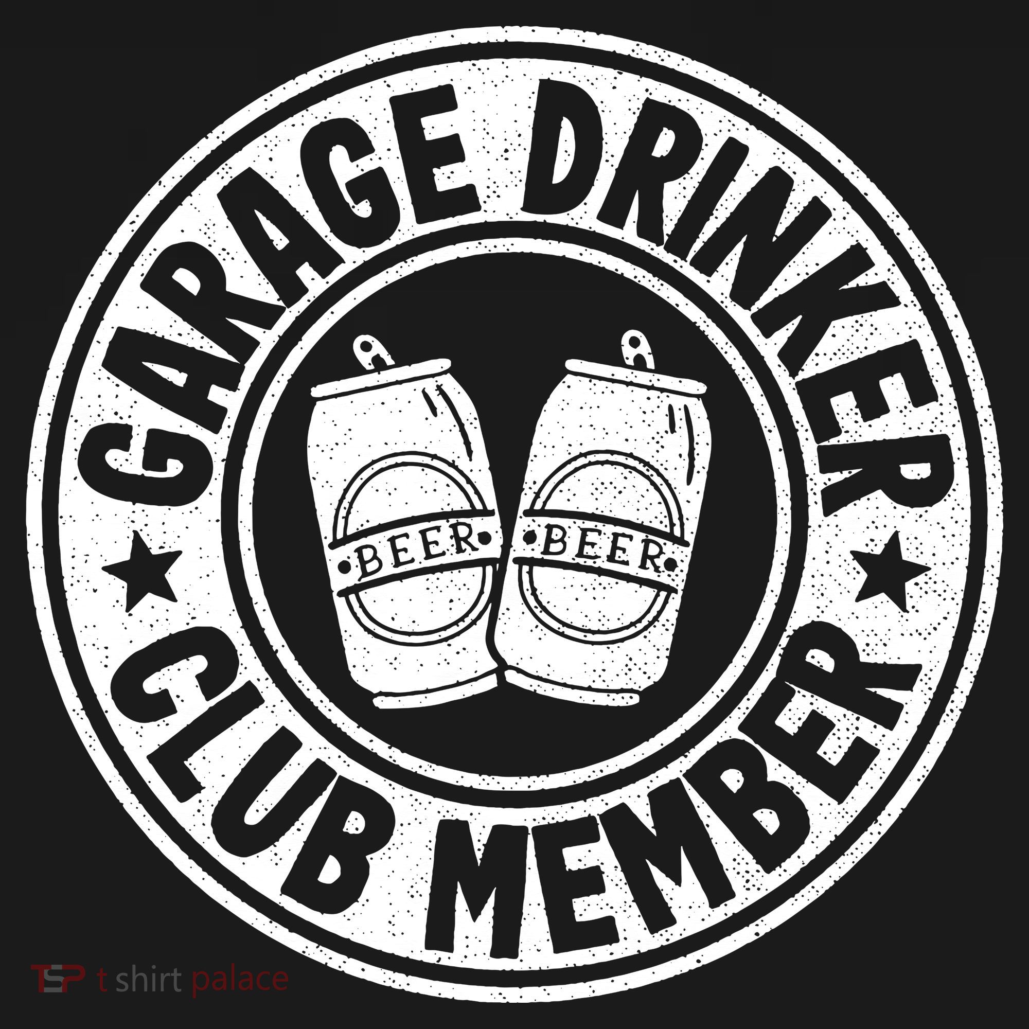 Garage Drinker Club Member Day Drinking Dad Beer Backpack