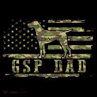 Gsp Dad Camo American Flag German Shorthaired Pointer Dog Coffee Mug thumb 5
