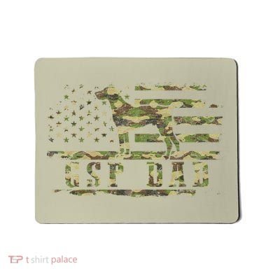 Gsp Dad Camo American Flag German Shorthaired Pointer Dog Mousepad