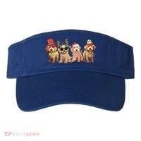 Golden Doodle Christmas Dogs Xmas Lights Christmas Xmas Tree Gift Visor thumb 0