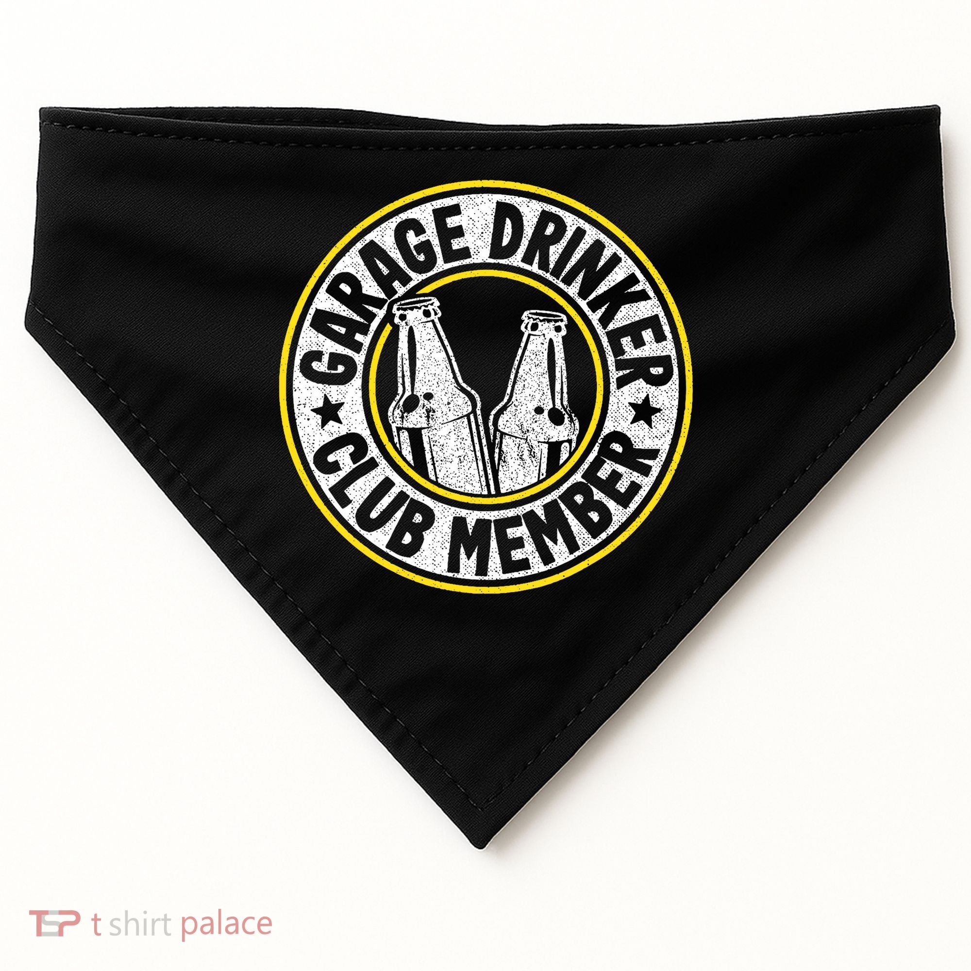 Garage Drinker Club Member USA-Made Doggie Bandana