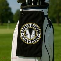 Garage Drinker Club Member Golf Towel thumb 2