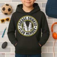 Garage Drinker Club Member Kids Hoodie thumb 2