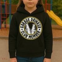 Garage Drinker Club Member Kids Hoodie thumb 3