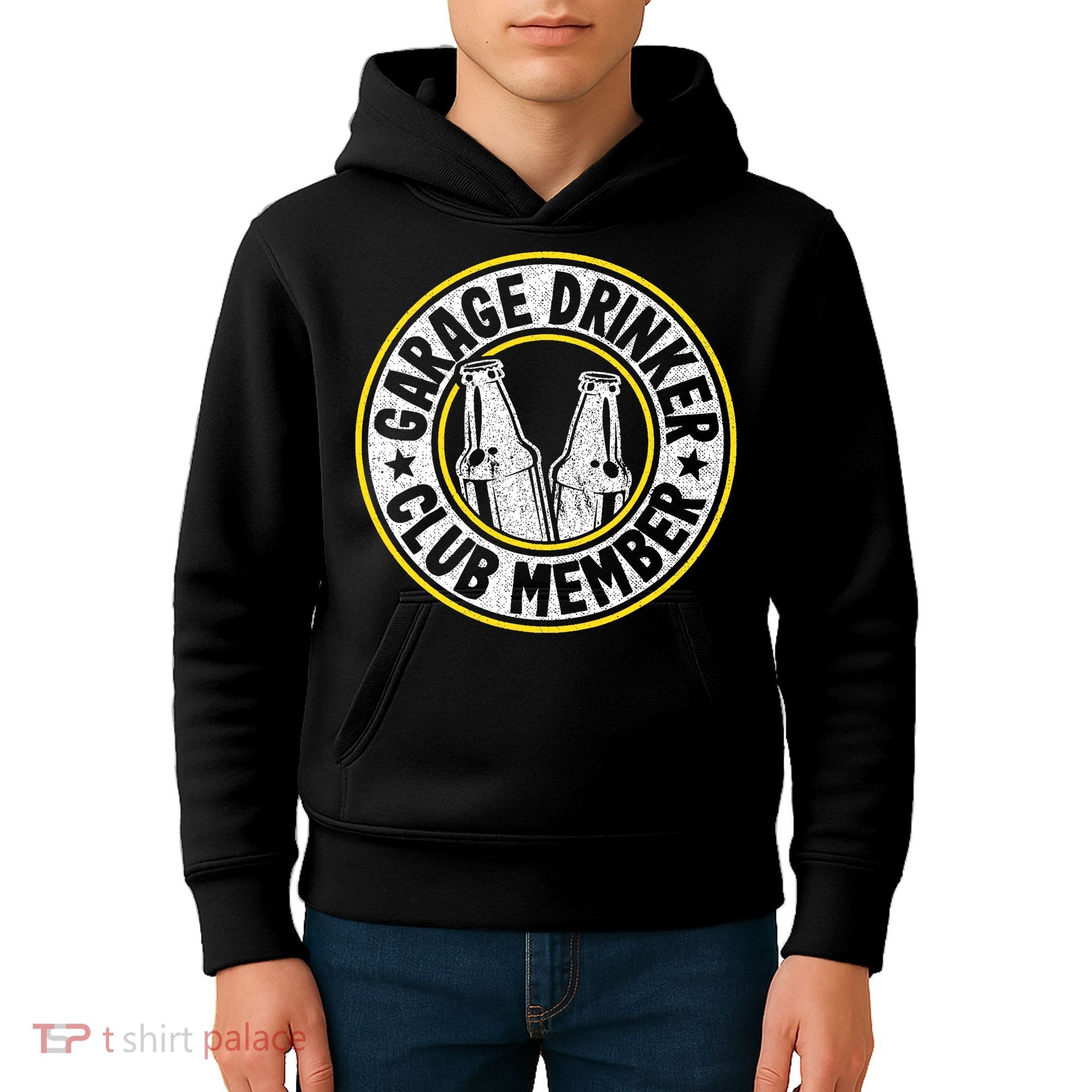 Garage Drinker Club Member Kids Hoodie