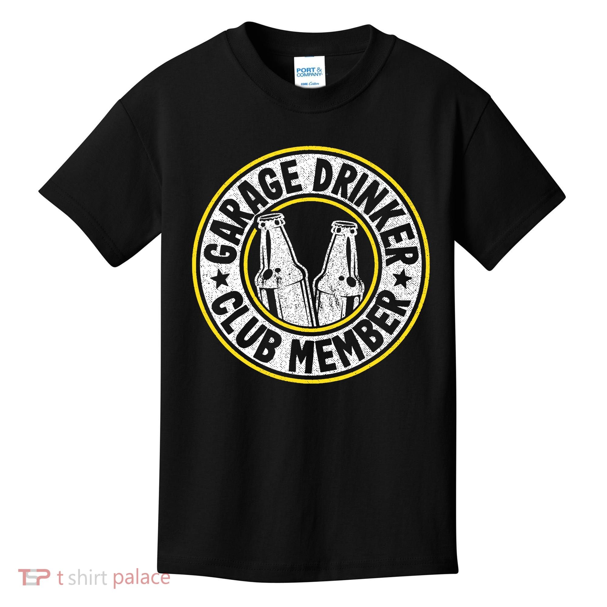 Garage Drinker Club Member Kids T-Shirt