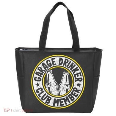 Garage Drinker Club Member Tote Bag