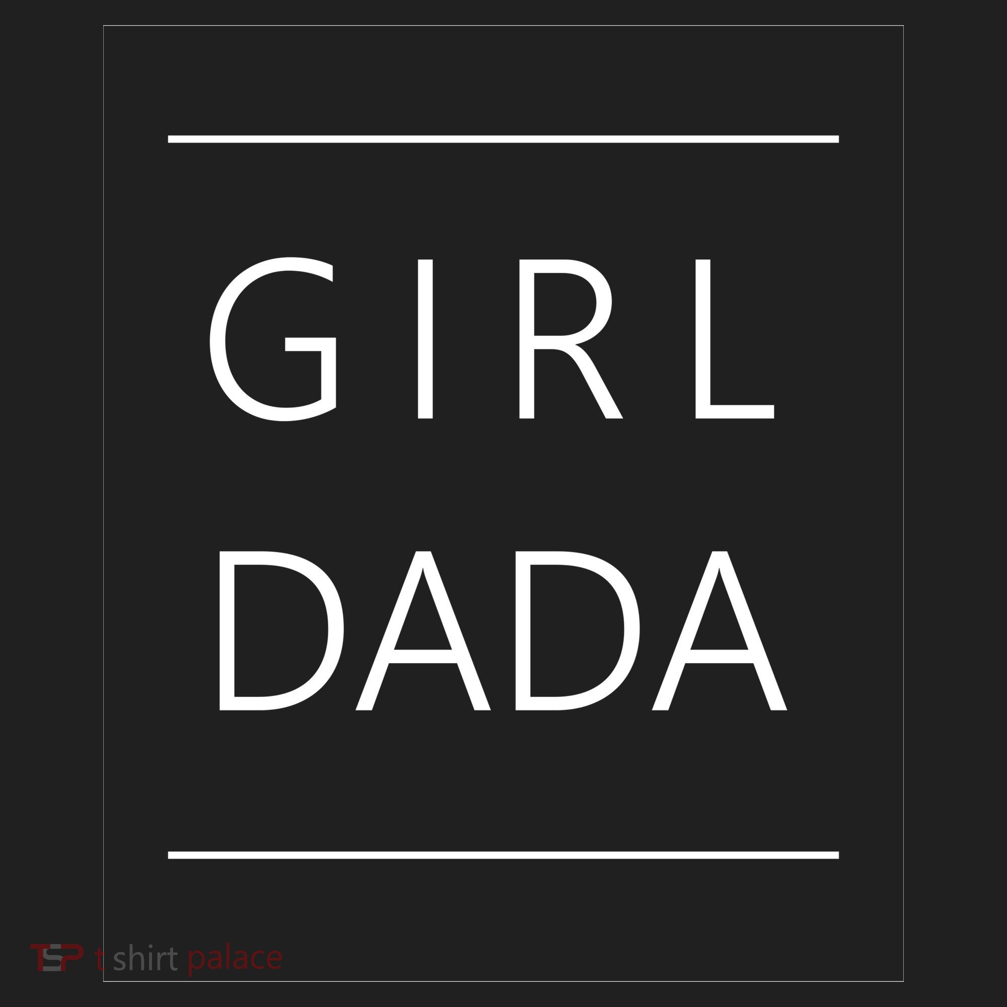 Girl Dada Cute Gift For Dad Tumbler