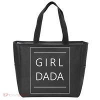 Girl Dada Cute Gift For Dad Tote Bag thumb 0