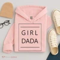 Girl Dada Cute Gift For Dad Hoodie thumb 4