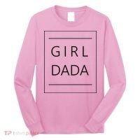 Girl Dada Cute Gift For Dad Long Sleeve Shirt thumb 0
