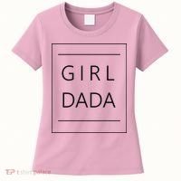 Girl Dada Cute Gift For Dad Women's T-Shirt thumb 0
