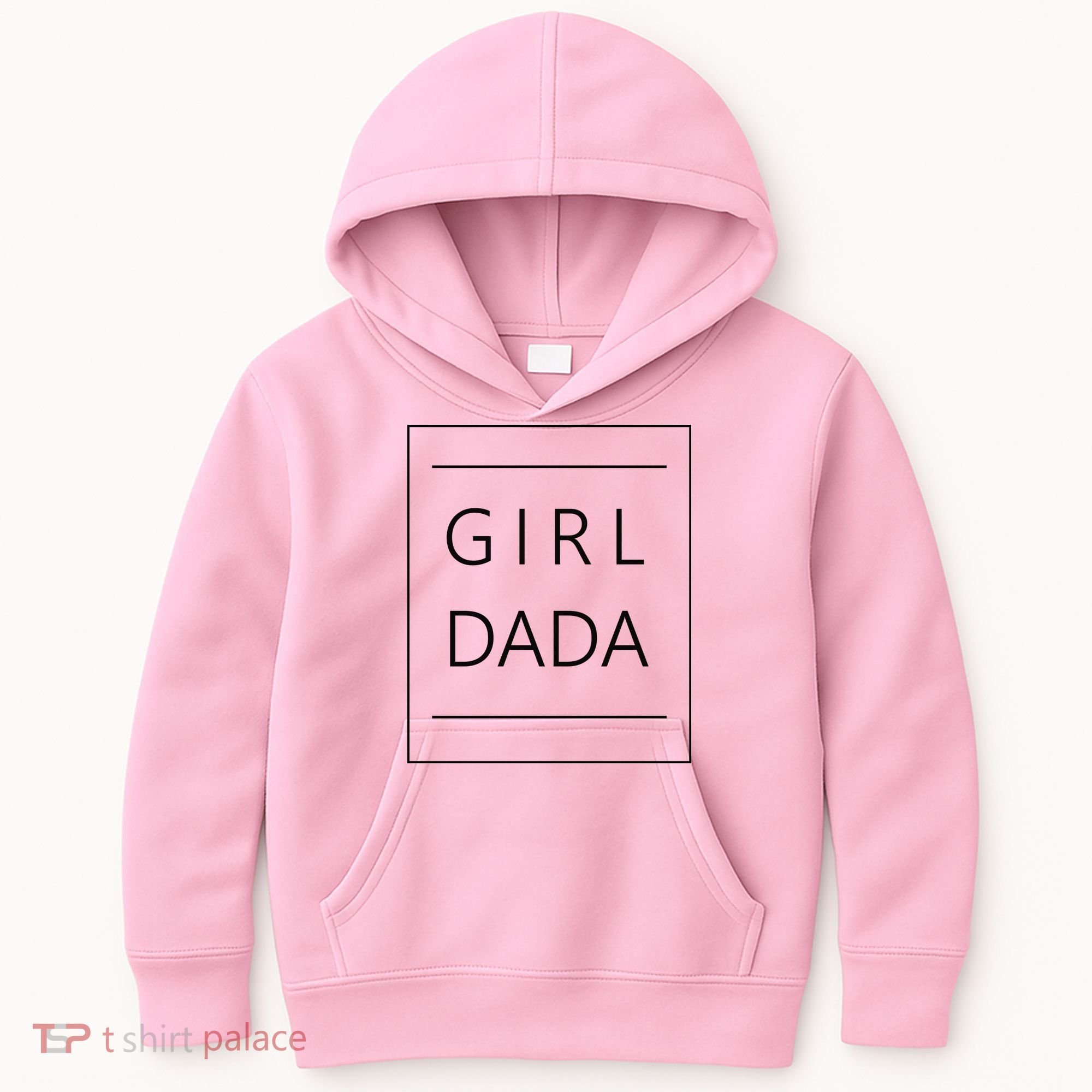 Girl Dada Cute Gift For Dad Kids Hoodie