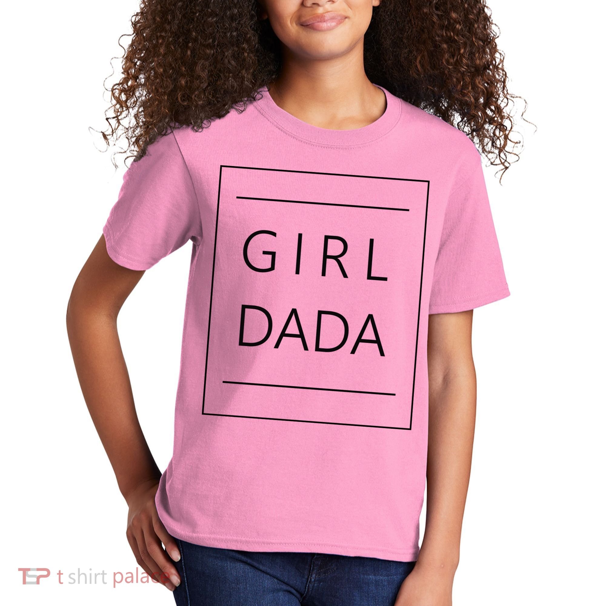 Girl Dada Cute Gift For Dad Kids T-Shirt