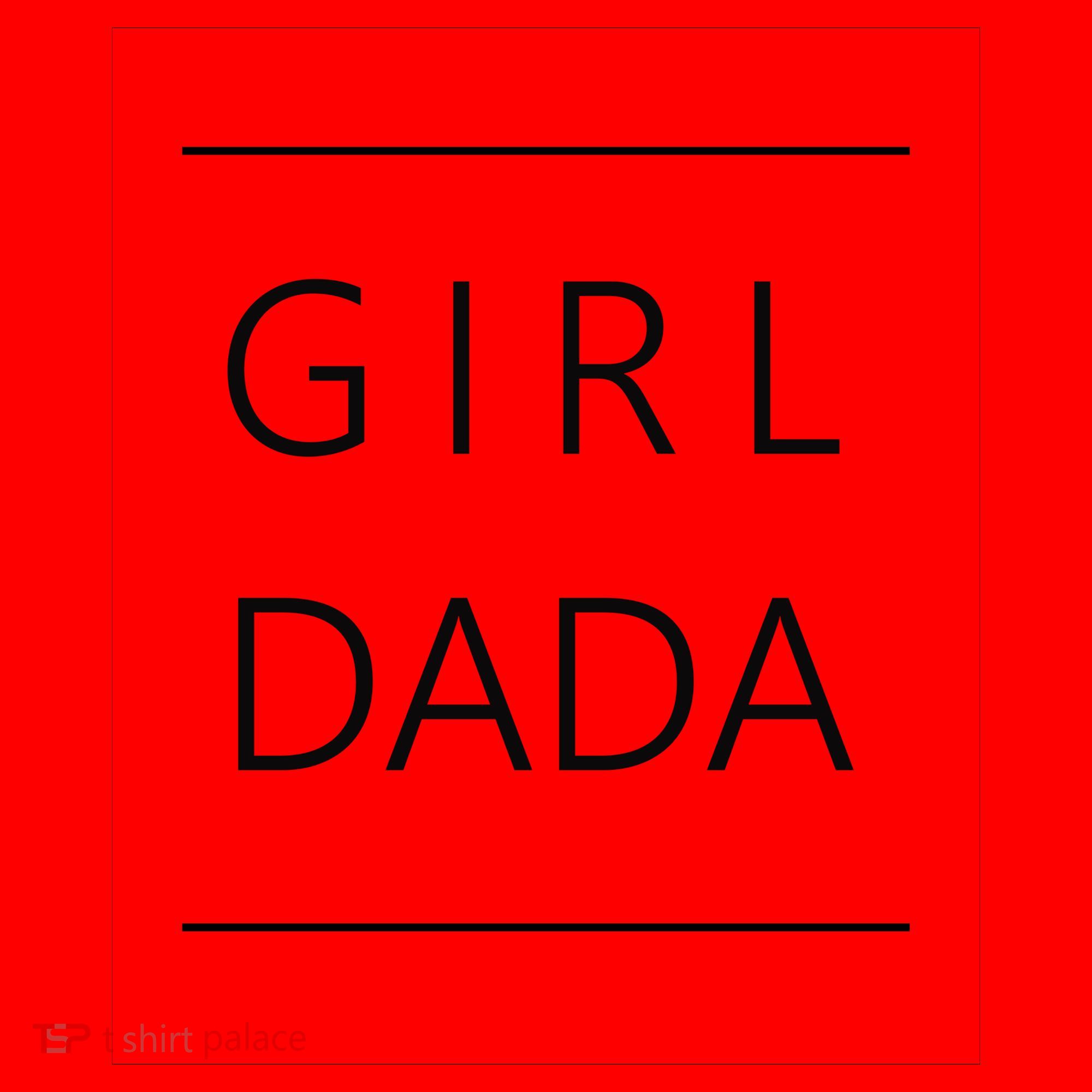 Girl Dada Cute Gift For Dad Santa Hat