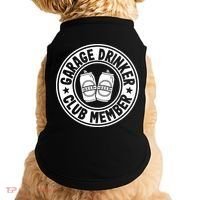 Garage Drinker Club Member Day Drinking Dad Beer Garage Doggie Tank thumb 0