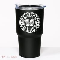 Garage Drinker Club Member Day Drinking Dad Beer Garage Tumbler thumb 0