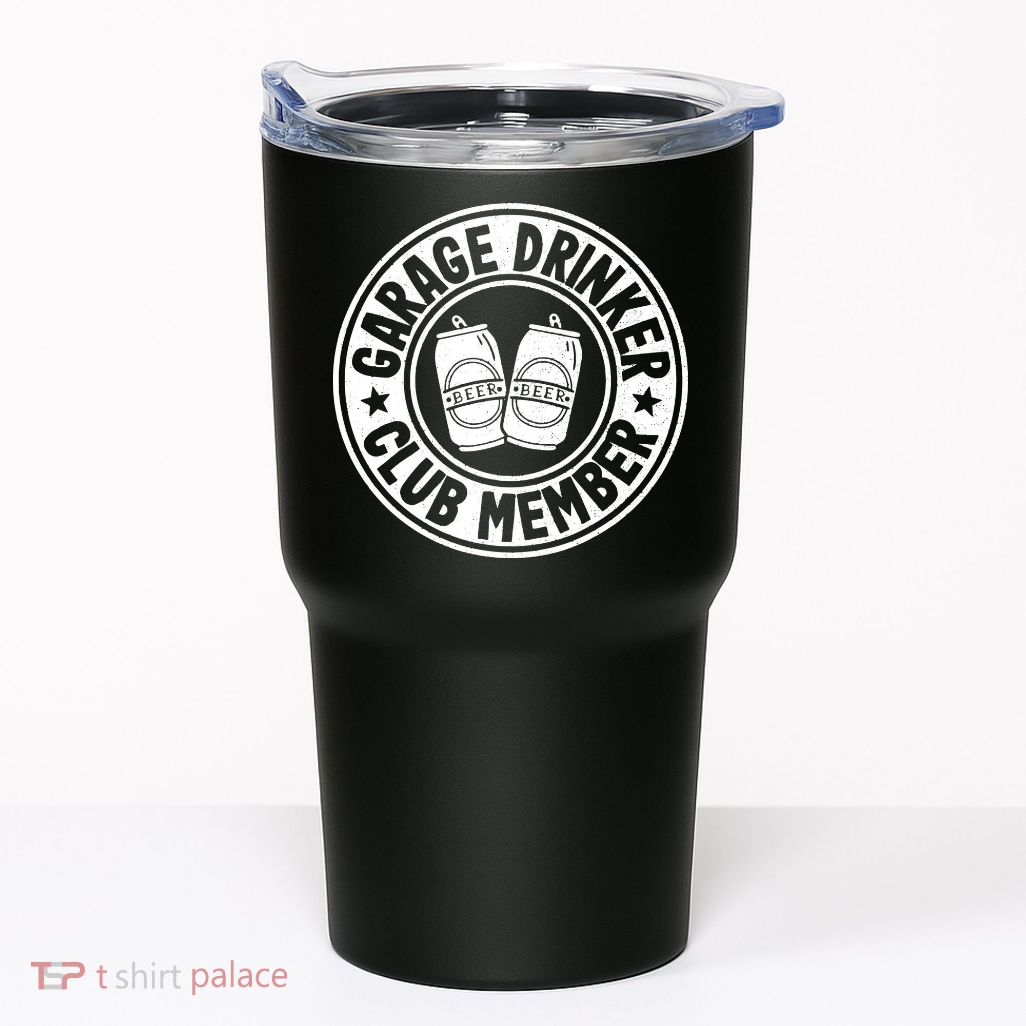 Garage Drinker Club Member Day Drinking Dad Beer Garage Tumbler