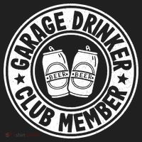 Garage Drinker Club Member Day Drinking Dad Beer Garage Tumbler thumb 3