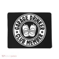 Garage Drinker Club Member Day Drinking Dad Beer Garage Mousepad thumb 0