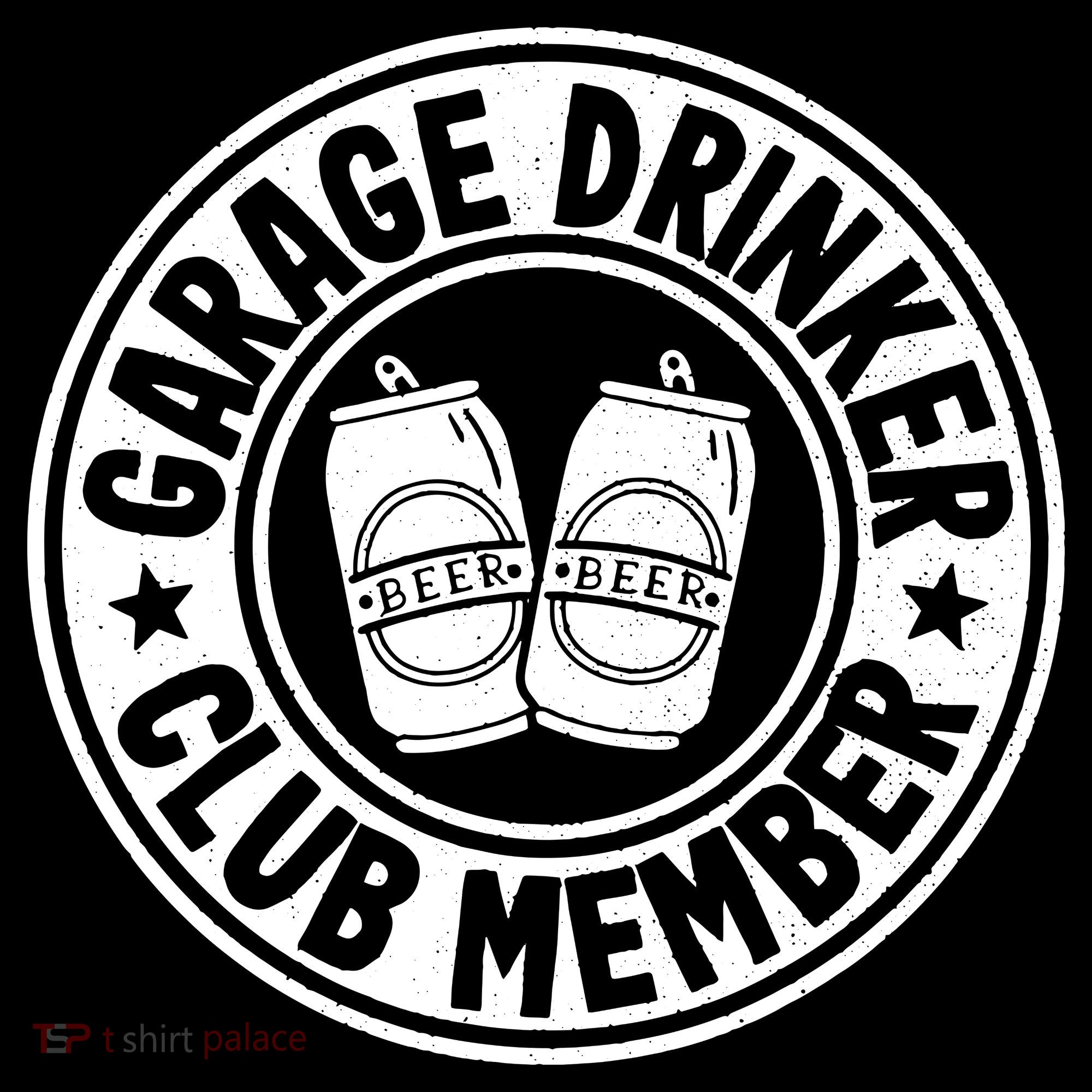 Garage Drinker Club Member Day Drinking Dad Beer Garage Mousepad