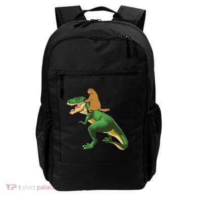 Groundhog Day Dinosaur Gift Shadow Backpack