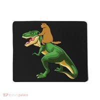 Groundhog Day Dinosaur Gift Shadow Mousepad thumb 0